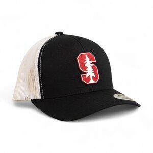 Stanford Cardinal YP Snapback Hat- Black/ White
